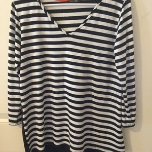 PAPERMOON women’s Adorable Striped Shirt size M